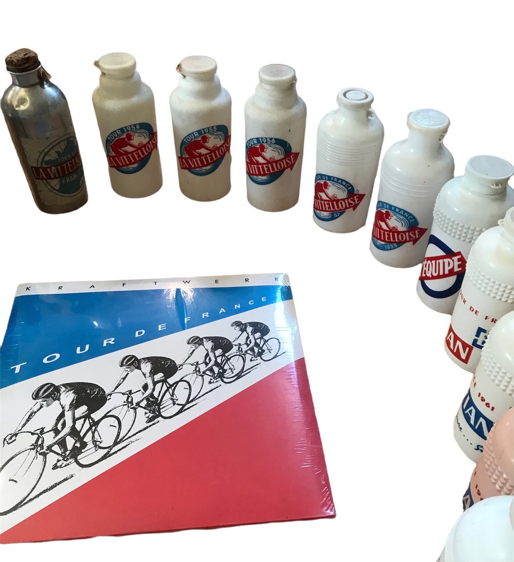 1934-1984 - Set of official Tour de France water bottles