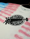 Trans Pride Sofftpunk - Hand Tie Dyed & Screen Printed Shirt