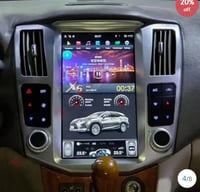 Image 2 of Tesla style radio Lexus RX RX300 RX330 RX350 RX400 RX450