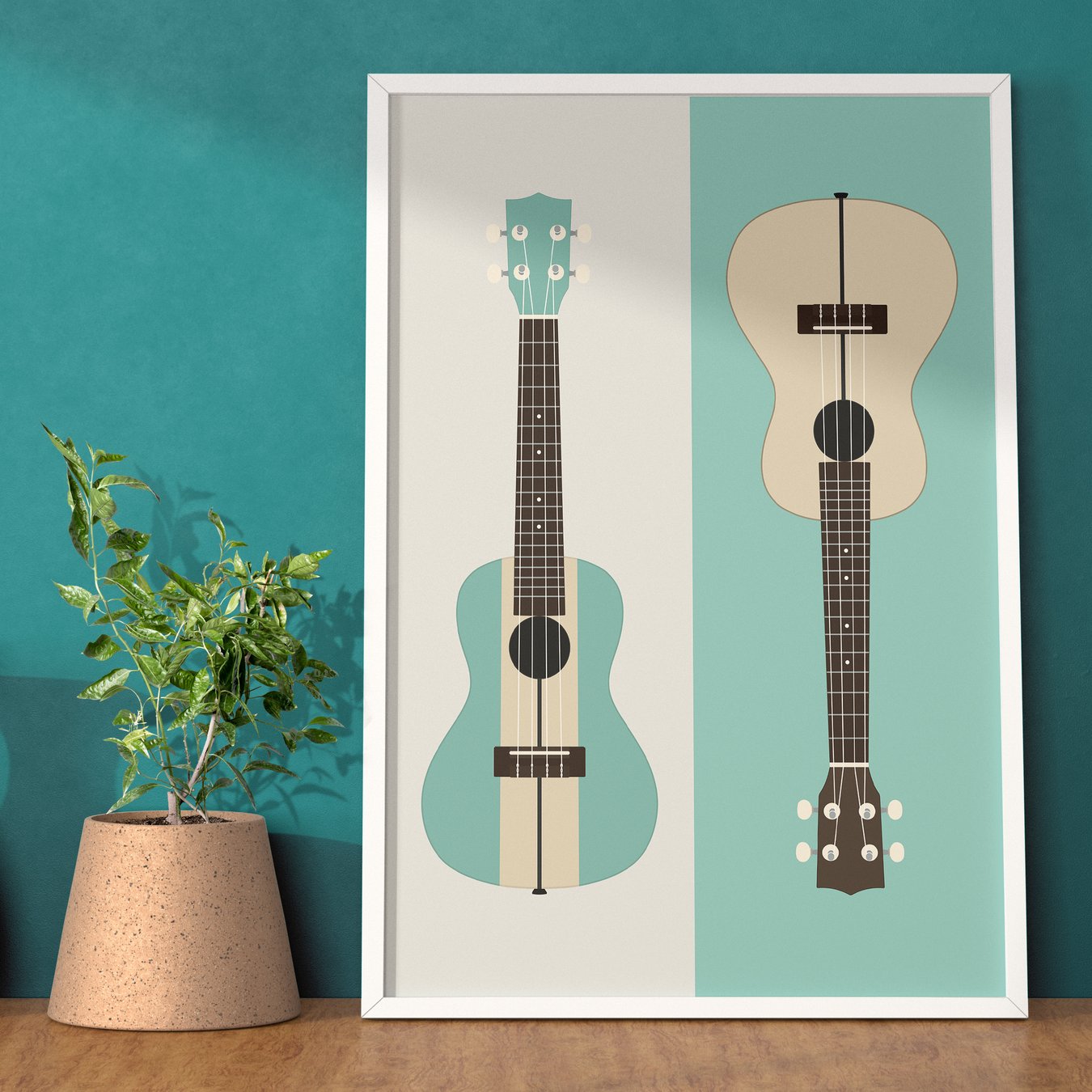 Image of Ukulele Print
