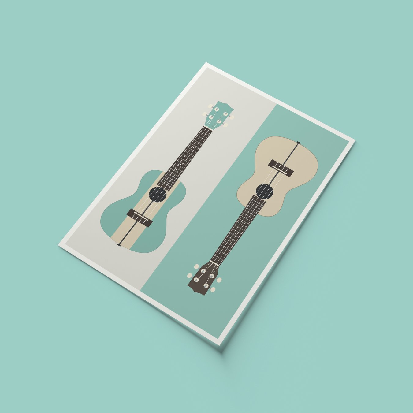 Image of Ukulele Print