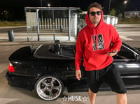 Image 1 of Classic Crown Red Hoodie