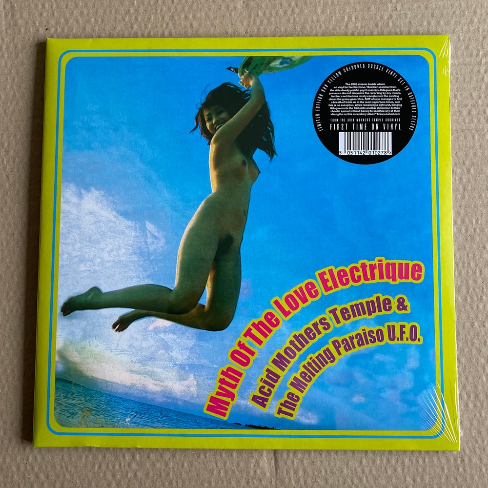 ACID MOTHERS TEMPLE 'Myth Of The Love Electrique' Sun Yellow Vinyl 2xLP