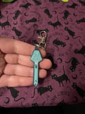 Mermista - Shera and the princesses of power - mini keychain charm 2 inch - zipper pull
