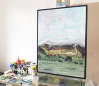 Image 4 of Skiddaw from St Johns in the Vale (Winter) - Framed Original