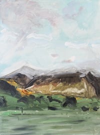 Image 1 of Skiddaw from St Johns in the Vale (Winter) - Framed Original