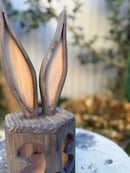 Image 5 of Black Rustic  Bunny lantern