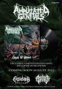 Amputated Genitals “origin of murder” vinyl