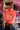 REGULAR SIZE ORANGE BADDIE  HOLLOW OUT LOOSE PULLOVER 