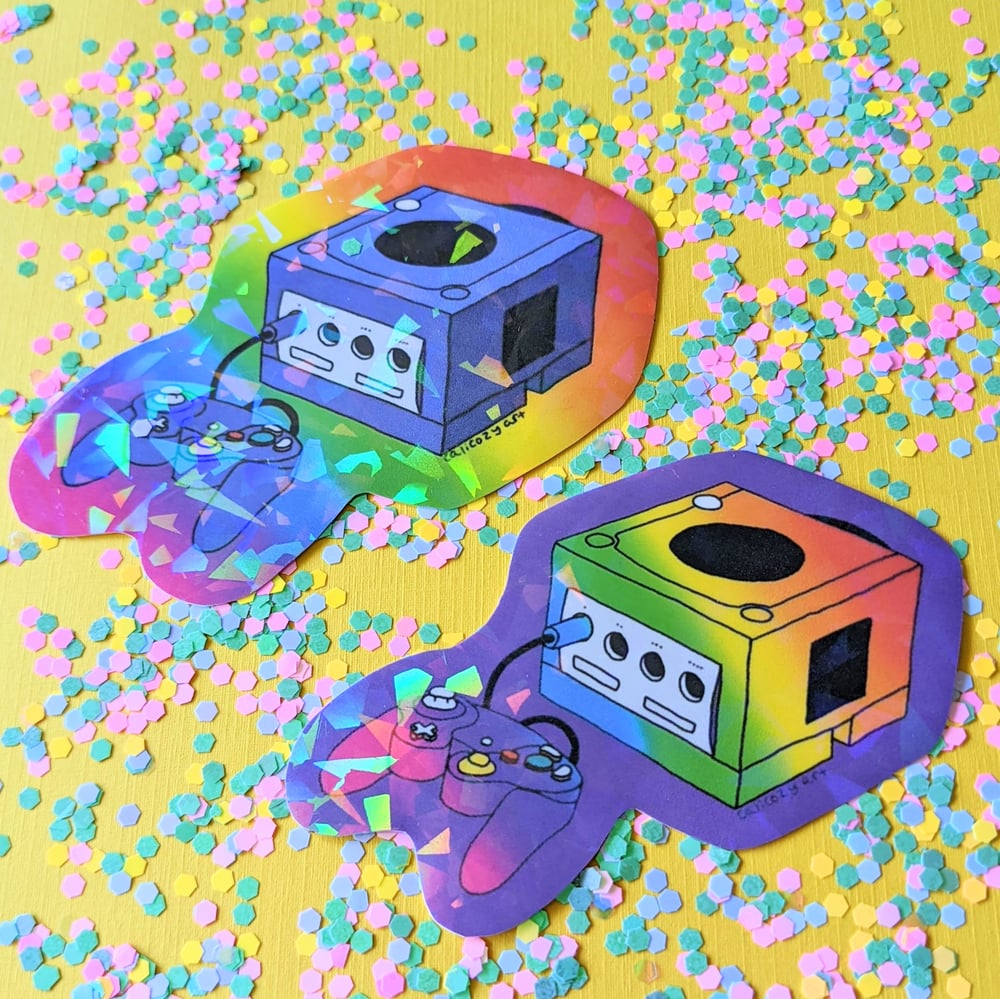 Image of Gay Cube Stickers