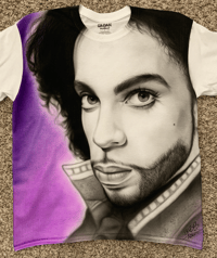 Image 1 of PRINCE AIRBRUSH T-SHIRT (L)