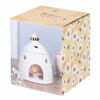 Image 2 of White Beehive Oil Burner