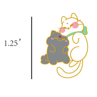 Image 2 of Bingpup and Nyazun Sleeping Pin
