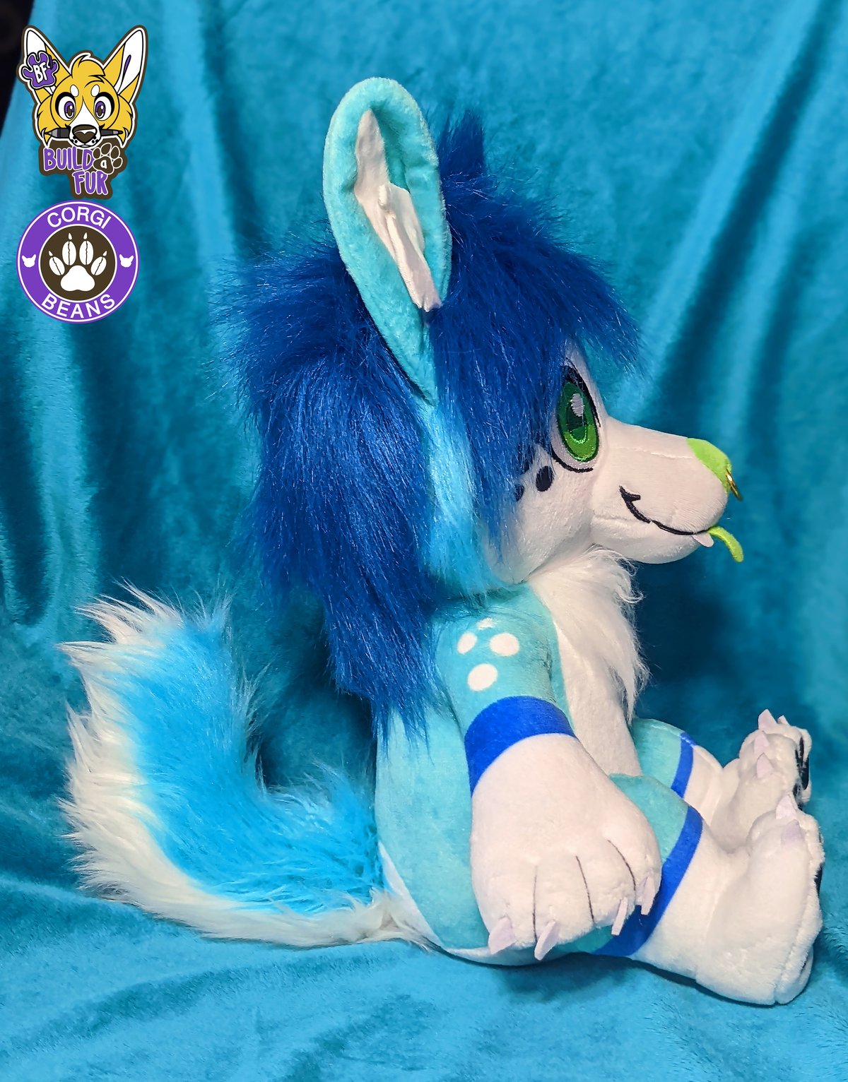 Image of Blue Folf Plush