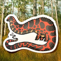 Image 1 of Diplodocus Sticker