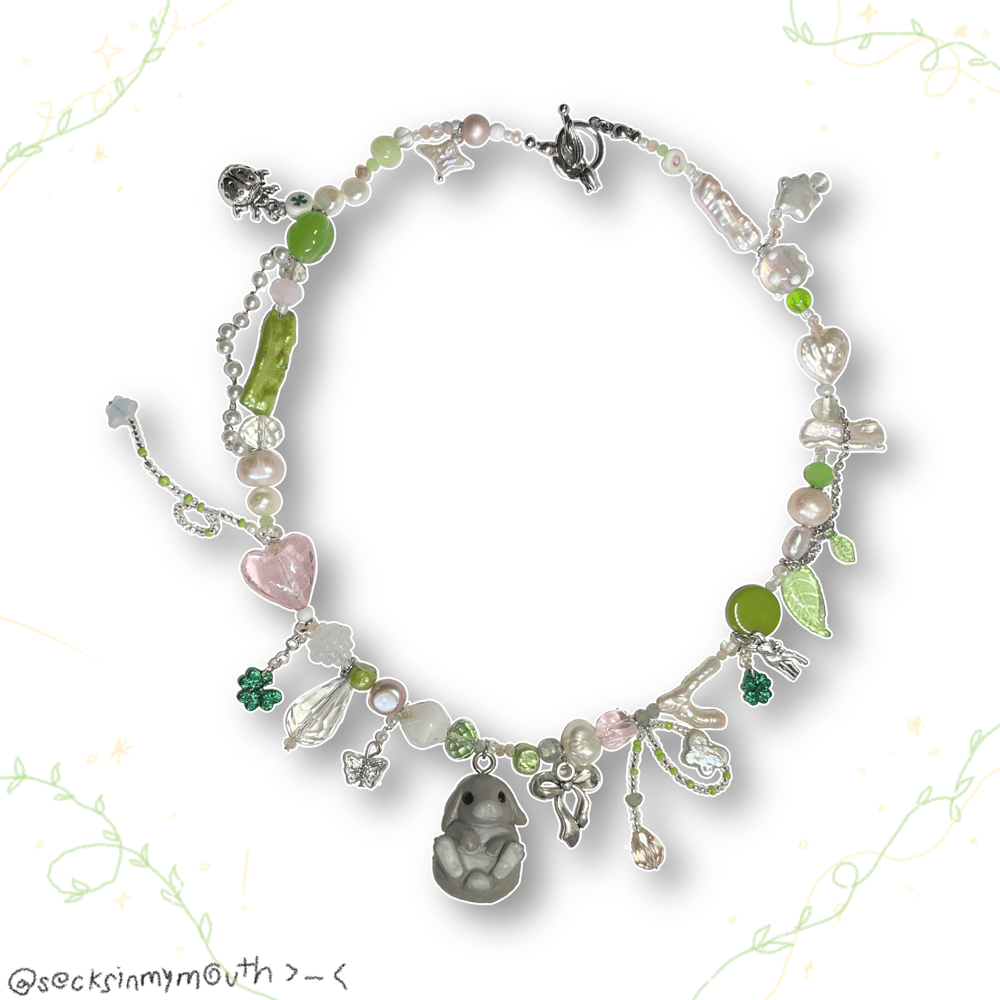 Image of bunny necklace