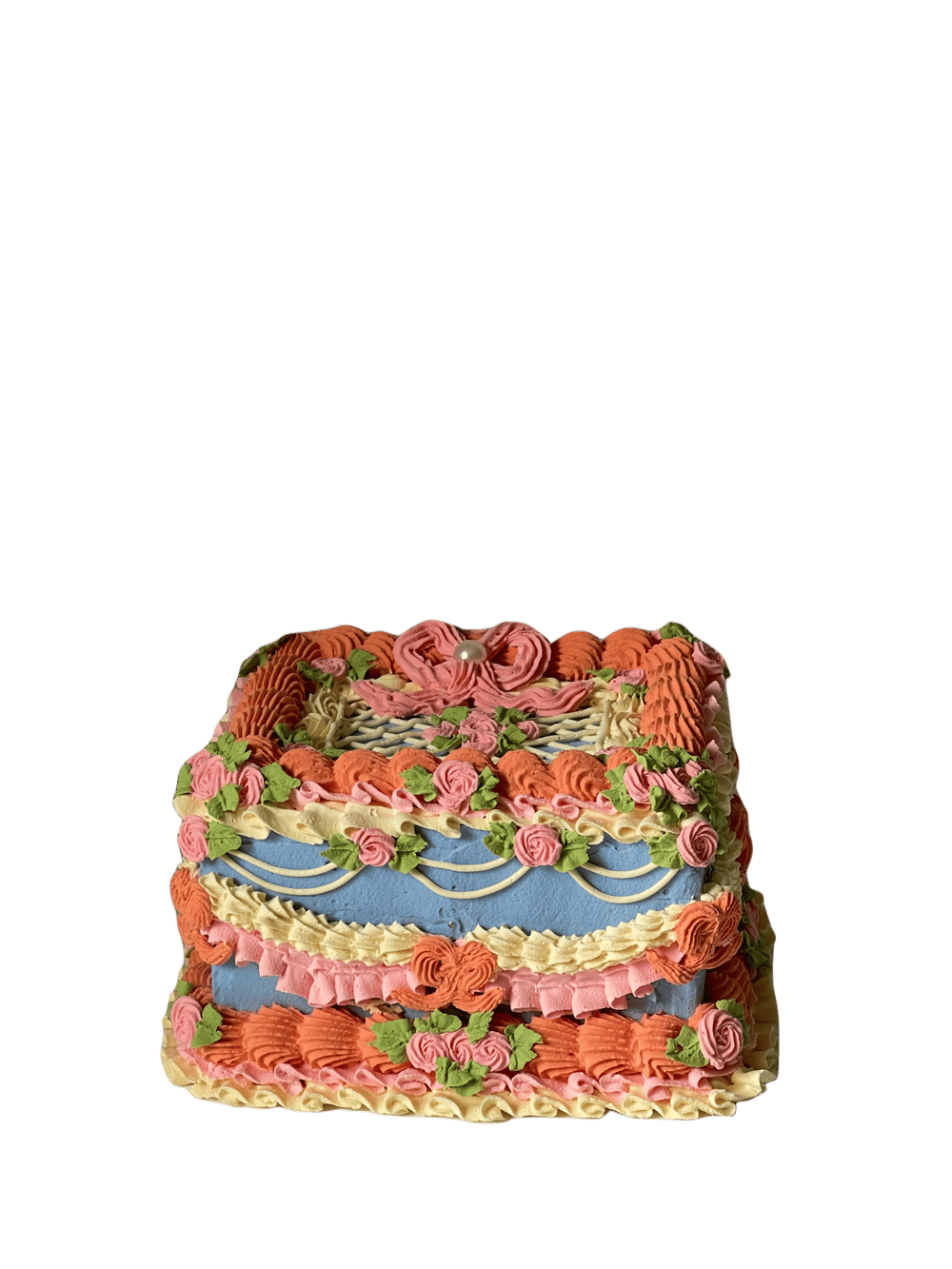 Image of Blue Garden Trinket Box
