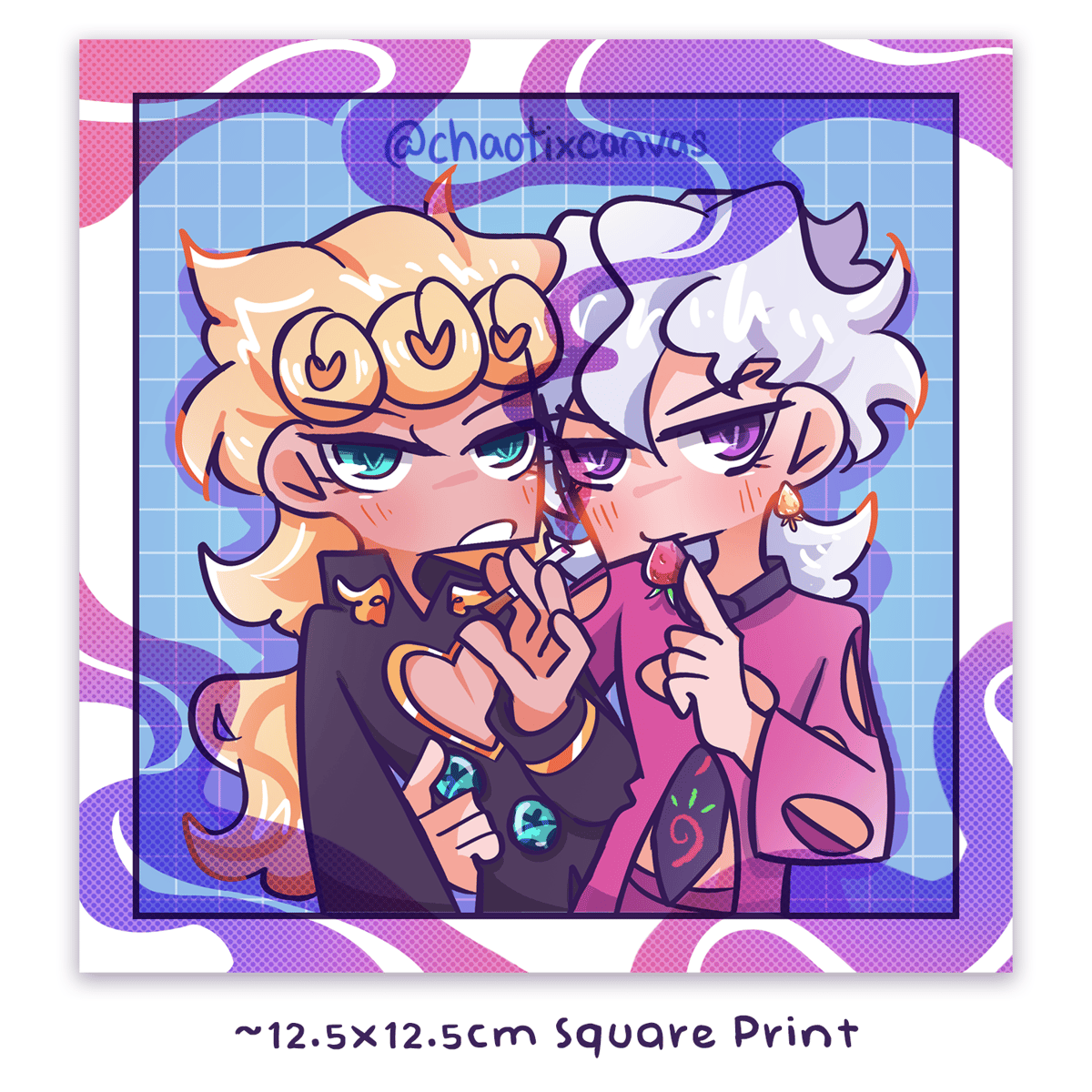 Strawberry and Cigarettes Fugio Print chaotixcanvas