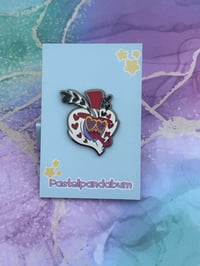 Image 5 of PREORDER Hazbin Hotel - The Vees heads Enamel Pin badge