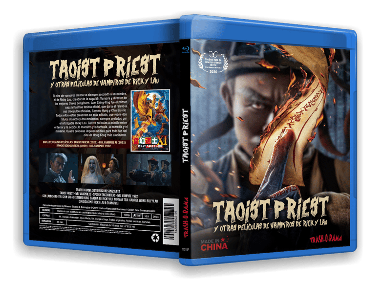 Image of BLURAY TAOIST PRIEST Y OTRAS PELÍCULAS DE VAMPIROS DE RICKY LAU