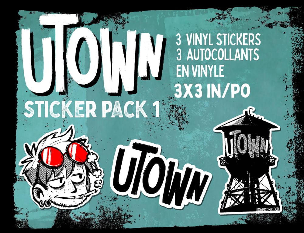 Utown stickers