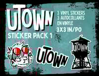 Image 1 of Utown stickers