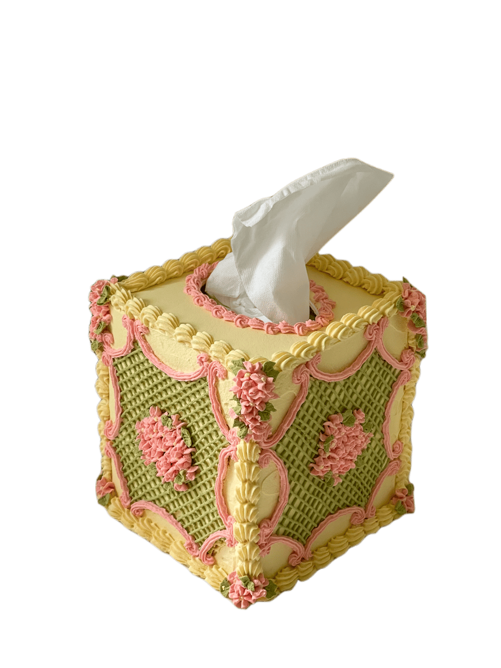 Image of Lattice Tissue Box