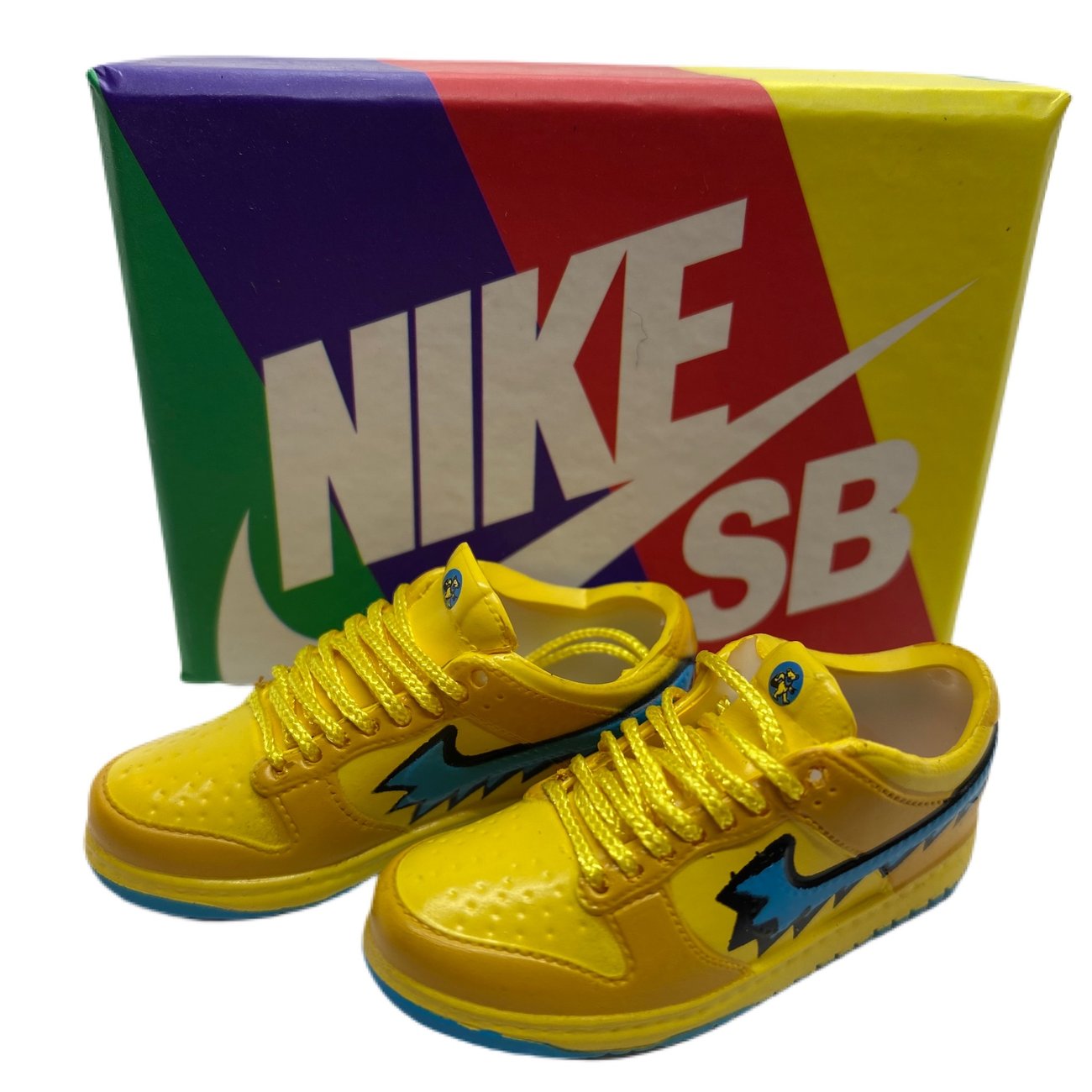 LC BOARDS FINGER SHOES NIKE SB DUNKS YELLOW LC Boards Fingerboards