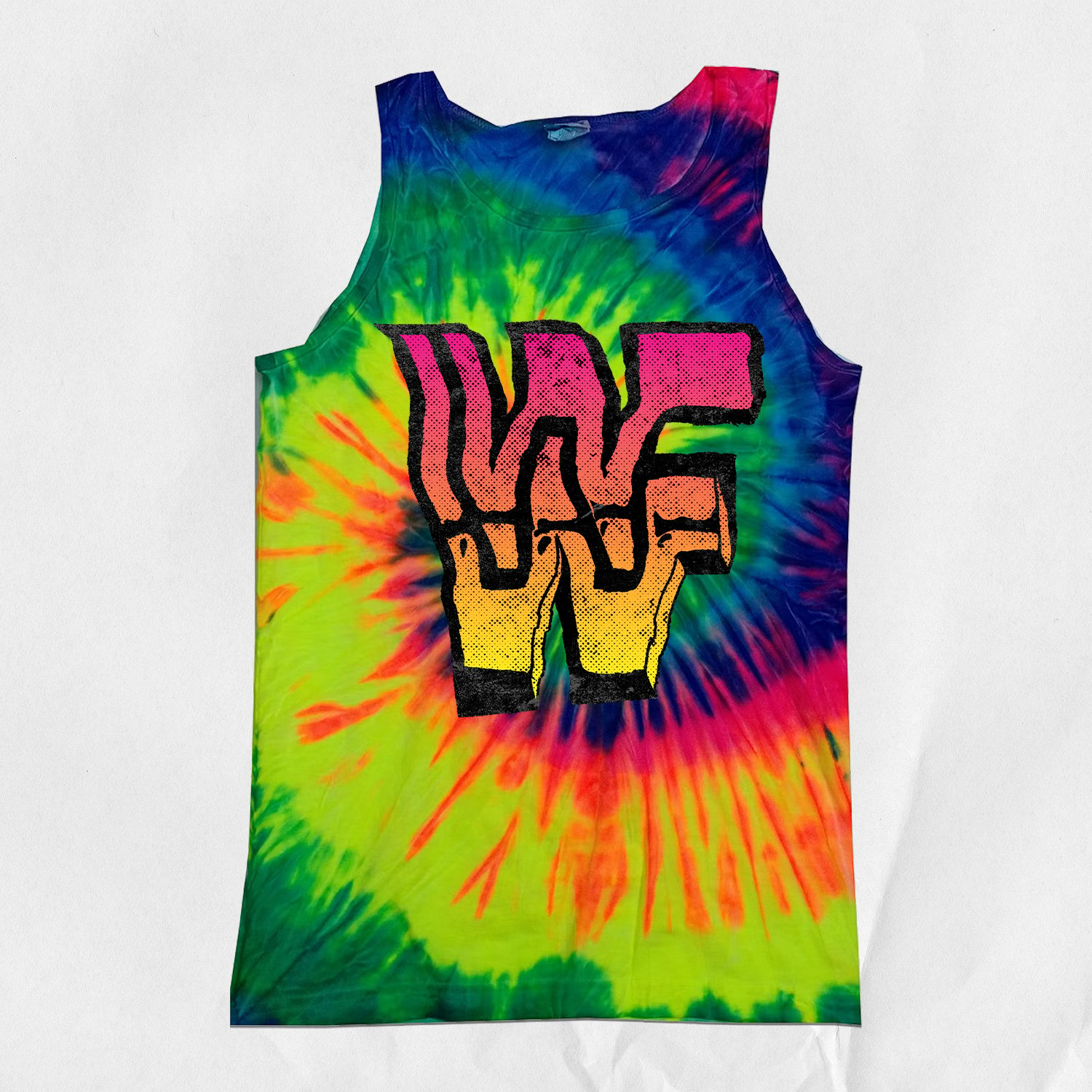 WWF ™ Tie Dye Tank Top