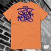 Halfway Crooks T-Shirt - Orange/Blue