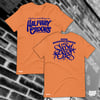 Halfway Crooks T-Shirt - Orange/Blue