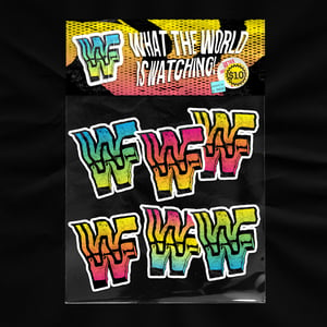 WWFâ„¢ stickers Series 1 - 6 Pack
