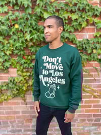 Image 4 of Don’t Move To LA - Peach On Green