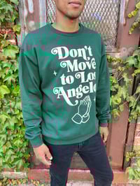 Image 2 of Don’t Move To LA - Peach On Green
