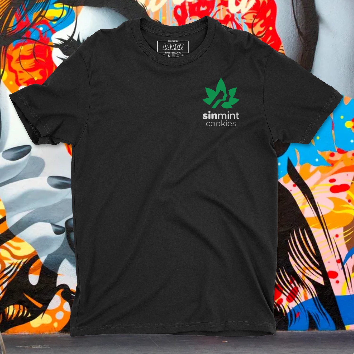 SinMint Cookies T-Shirt - Black 