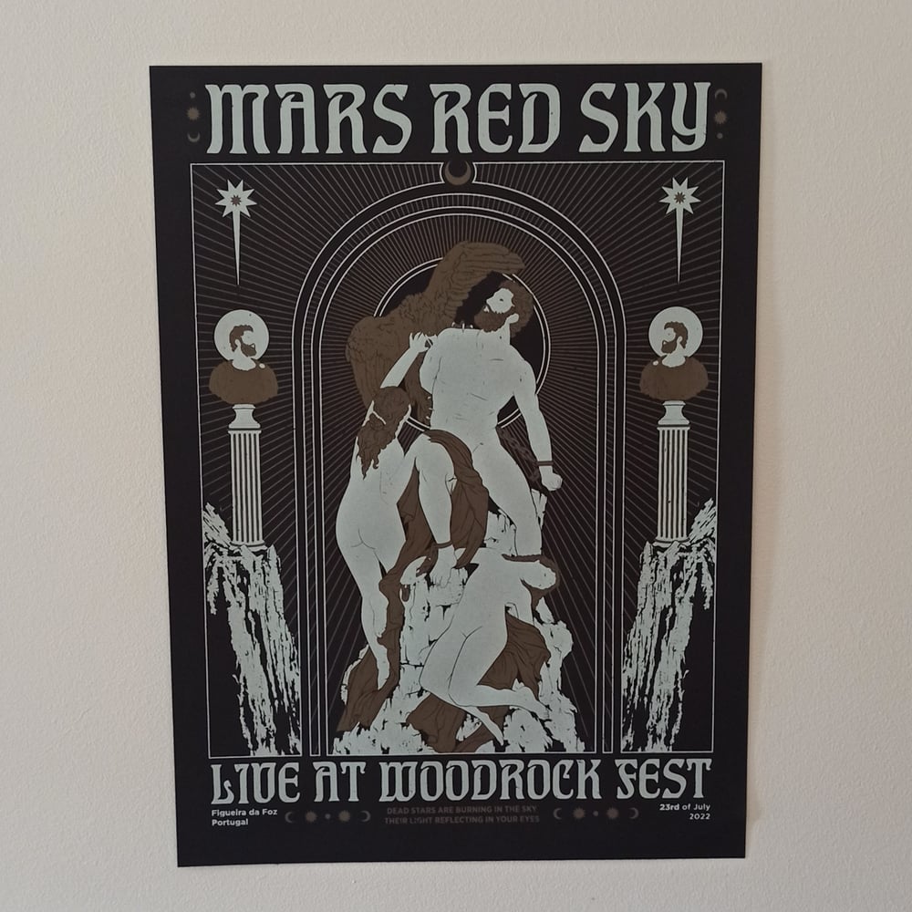 Image of Mars Red Sky Poster