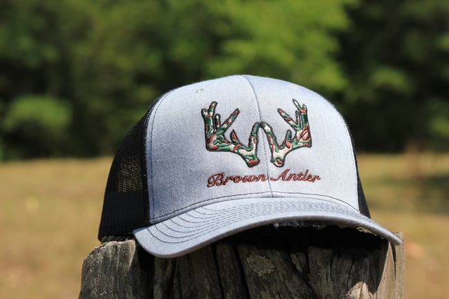 Black/Gray Camo Antlers