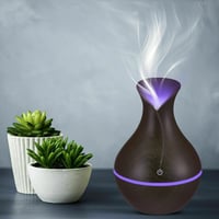 Ultrasonic Humidifier Oil Diffuser Air Purifier with LED Lights