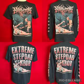 Image of Officially Licensed Nephrectomy "Extreme StepDad Terror" Album Cover Short and Long Sleeves Shirts!!