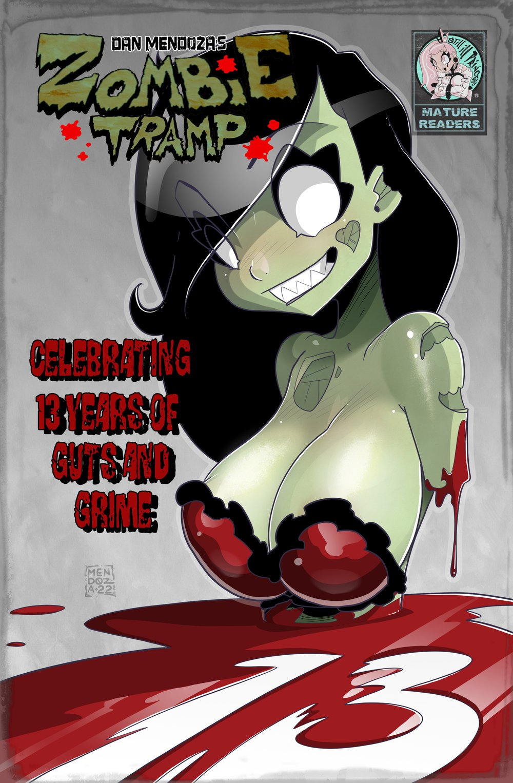 C2E2 ZOMBIE TRAMP 13 YEAR EXCLUSIVE