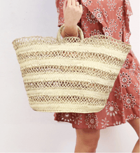 Image 1 of LISA BASKET TOTE