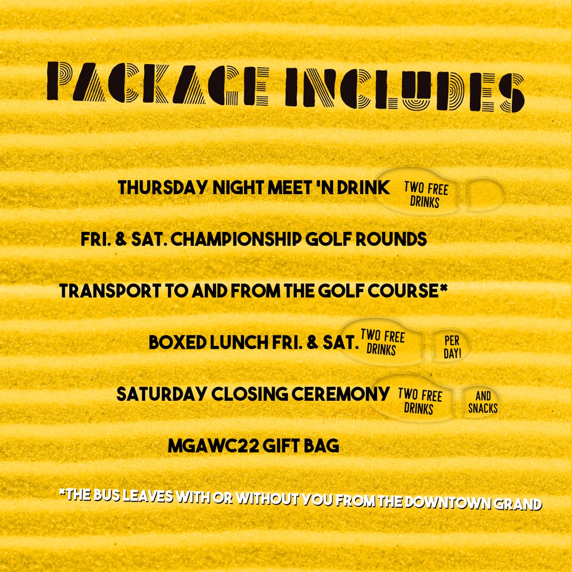 Image of 3 Nights 2 Rounds // Thurs. November 10th Check-In