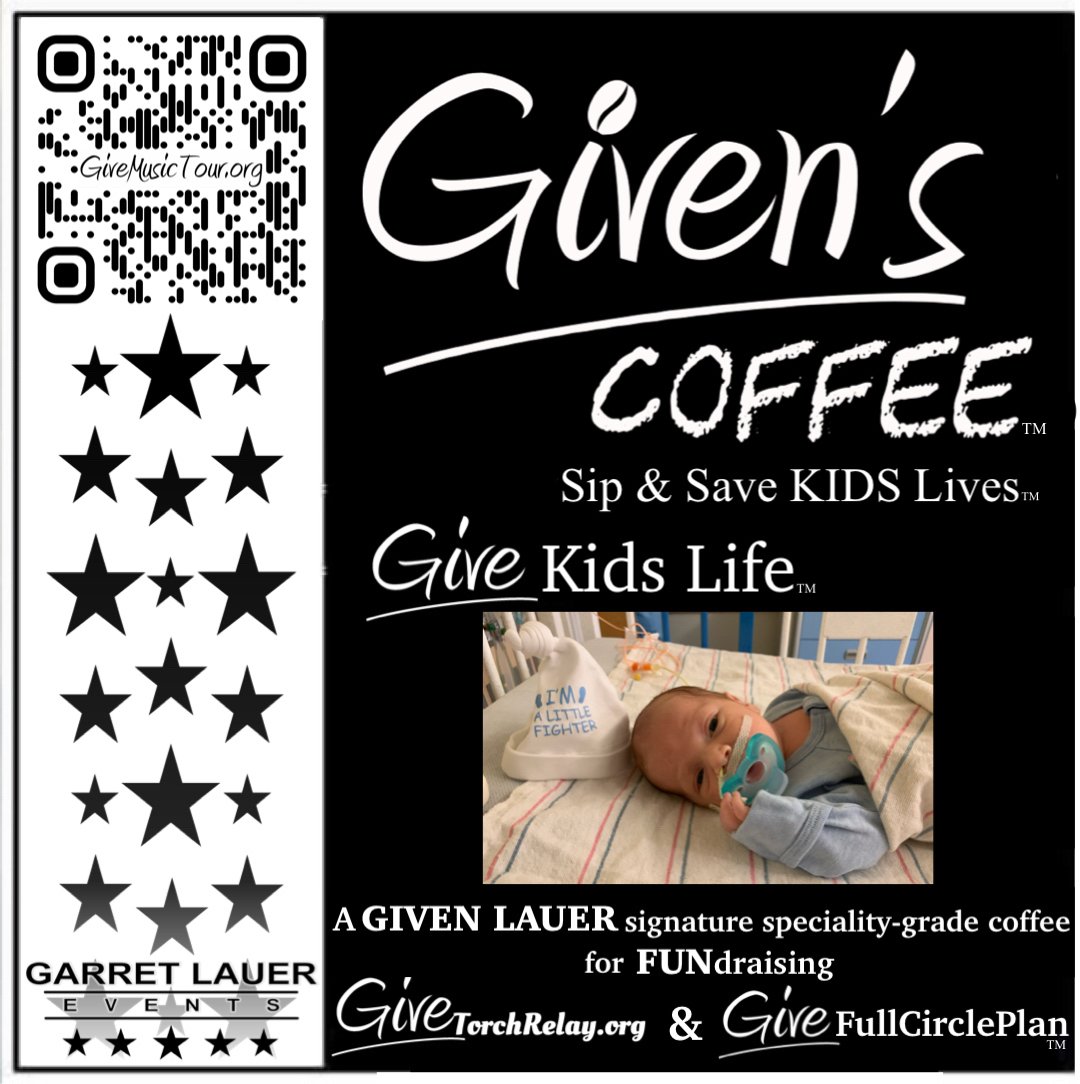 Mugs of GIVEN'S COFFEE™, Sip & Save Kids Lives™