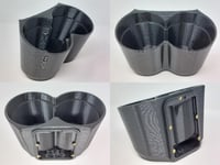 Image 2 of 92-95 Honda Civic EG Arm Rest Dual Cup Holder