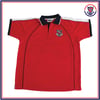 NHS Unisex Sport Polo Red/Navy