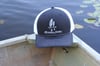 Black/White Feather Hat