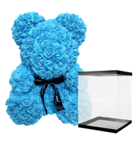 Blue Rose Bear