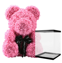 Pink Rose Bear 