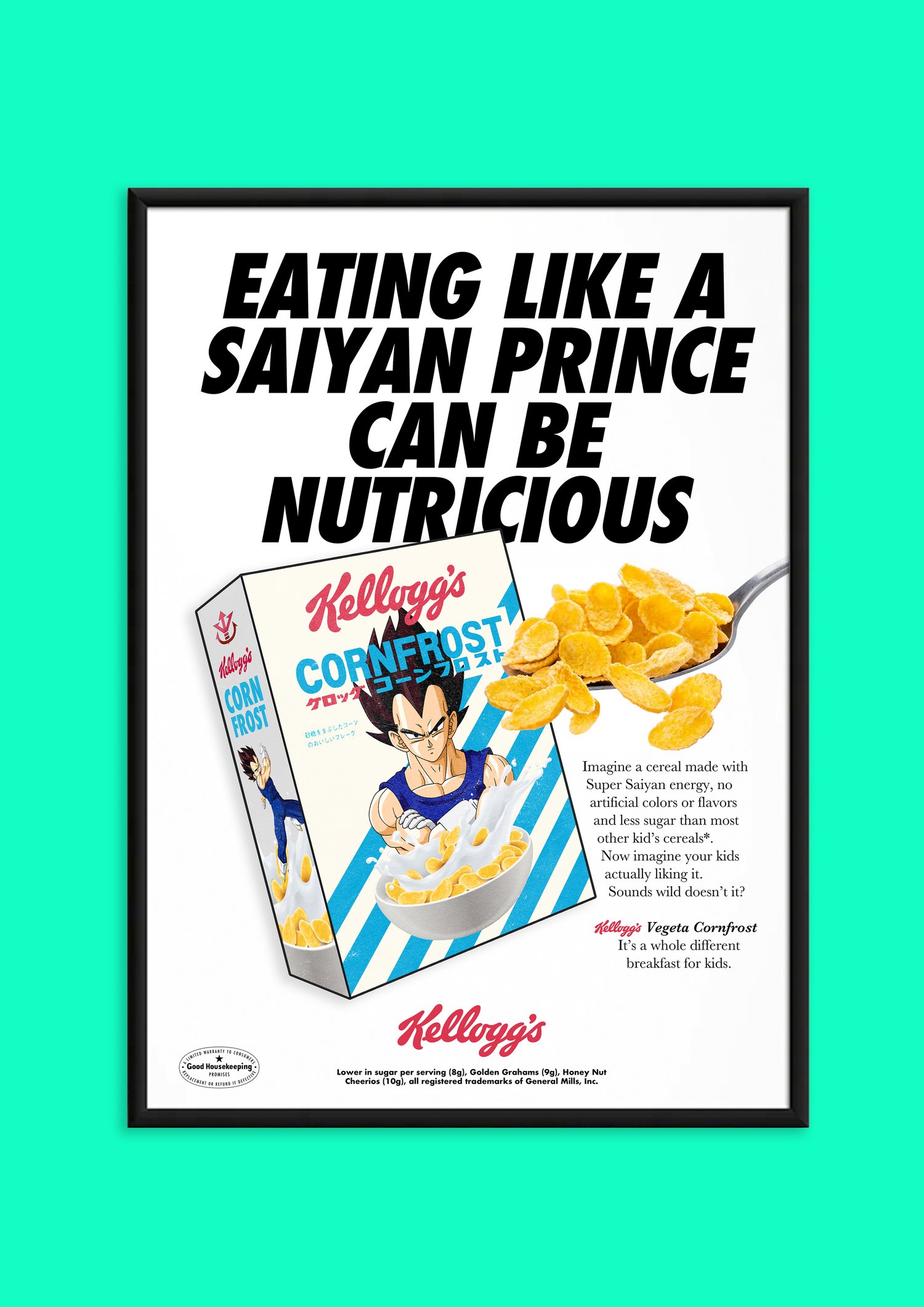 Kellogg's Saiyan Prince Ad