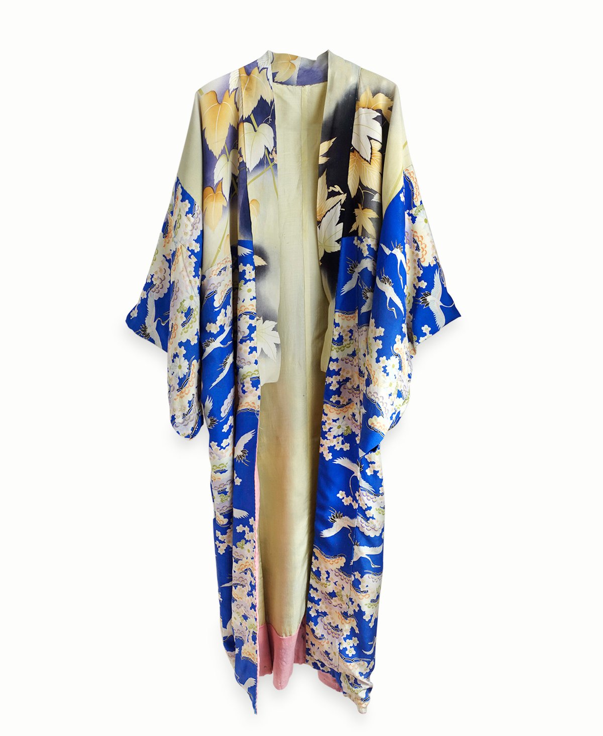 Image of Silke kimono - med traner og arhornblade